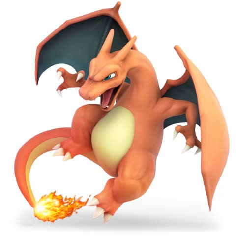 How to counter Charizard with Young Link in Super Smash Bros. Ultimate