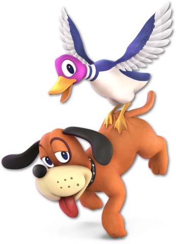 Super Smash Bros. Ultimate: Duck Hunt vs Wolf