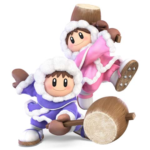 Super Smash Bros. Ultimate: Ice Climbers vs Roy