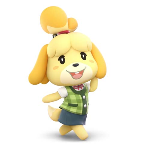 Super Smash Bros. Ultimate: Isabelle vs Palutena